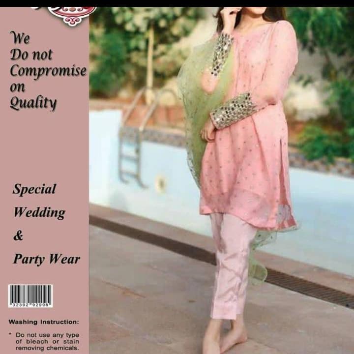 BRAND...PART WEAR EMBROIDERED SUIT