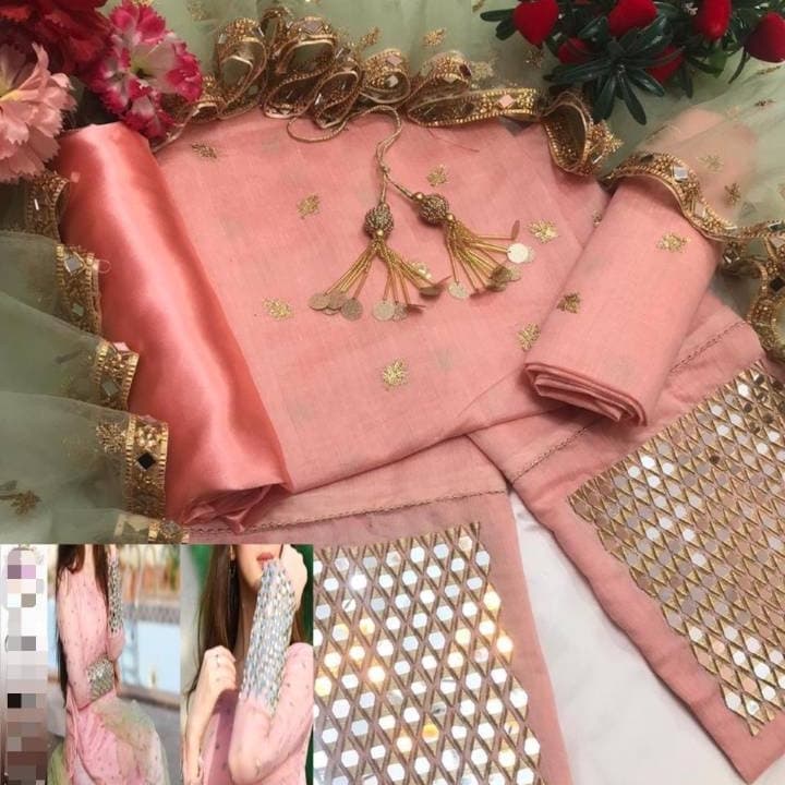 BRAND...PART WEAR EMBROIDERED SUIT