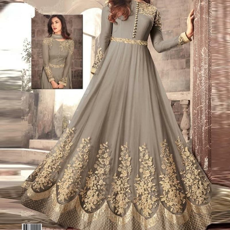 *INDIAN DESIGNERS CHIFFON MAXI