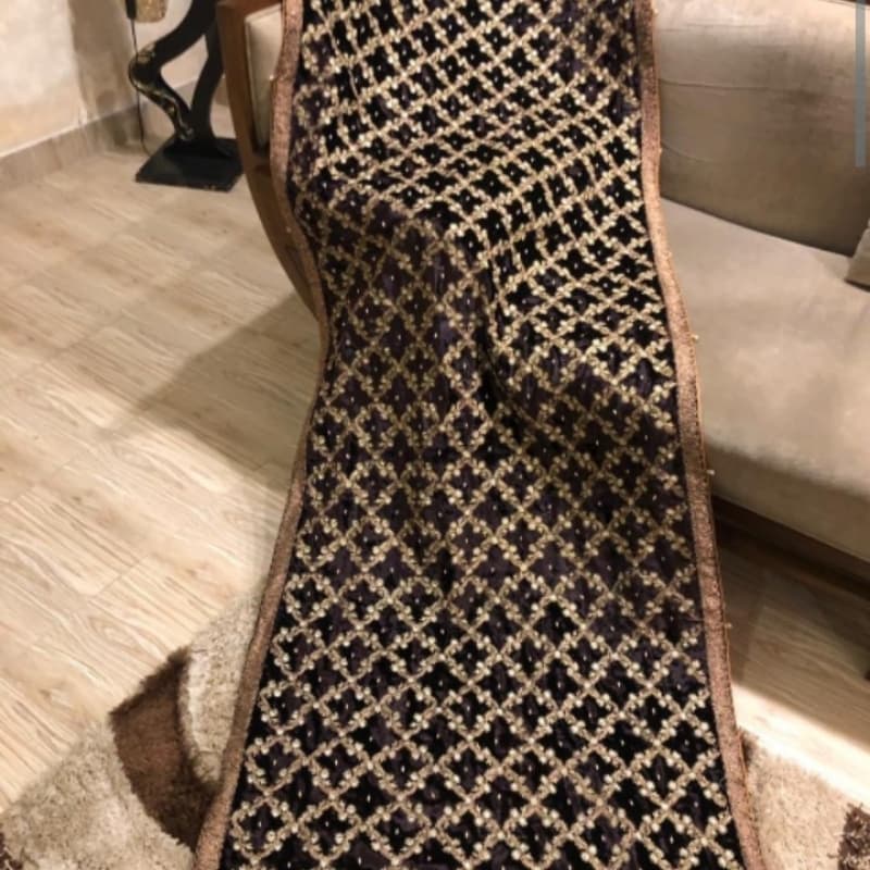 New velvet embroidery shawl collection