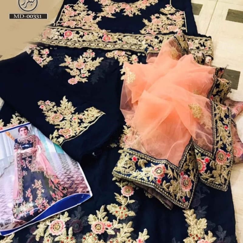 Indian dsigner * Code MD 331 Indian CHIFFON Maxi*