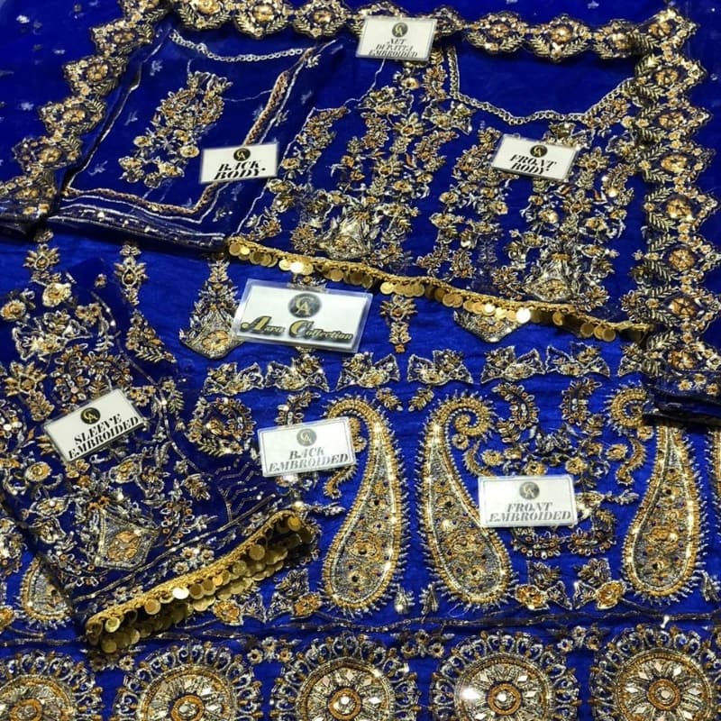 *Kashee Desinger wedding collection* *attractive colour  blue*
