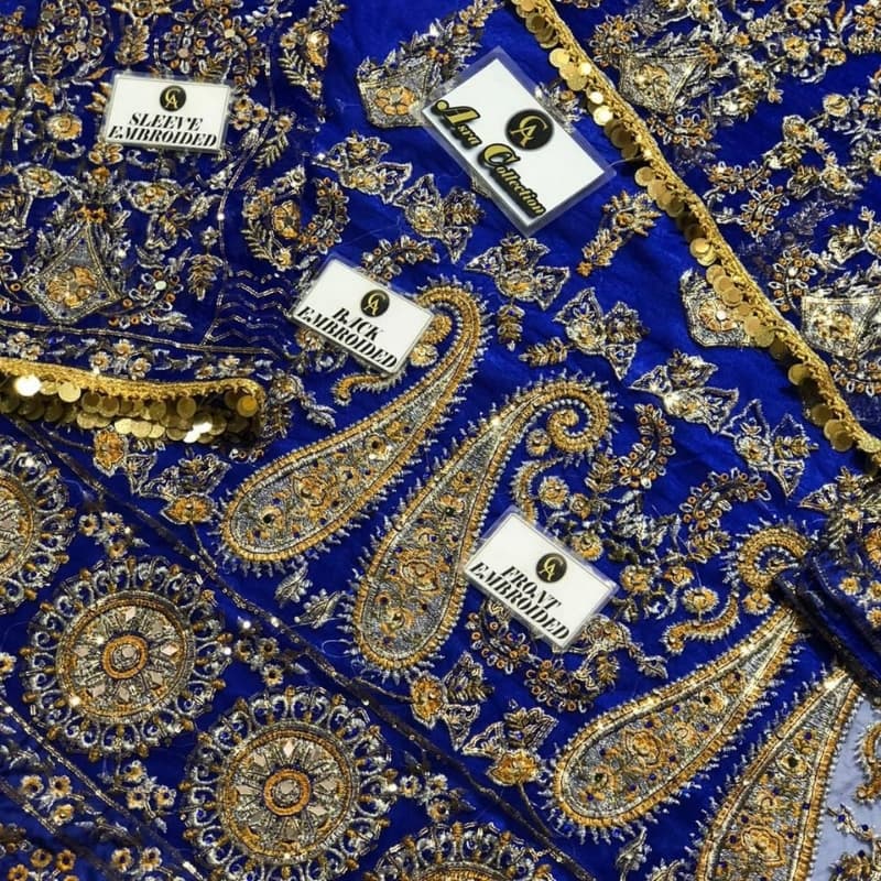 *Kashee Desinger wedding collection* *attractive colour  blue*