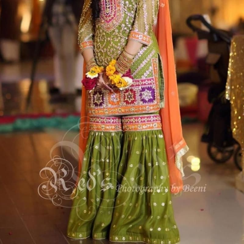 *Dholki Party Wear Collection*  Perfect for Mehndi occasions