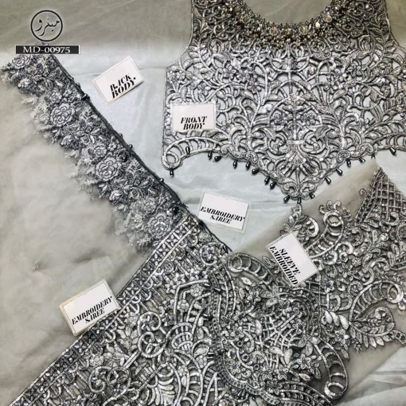 Maria b wedding  collection sari  brought to by Metro collection 20