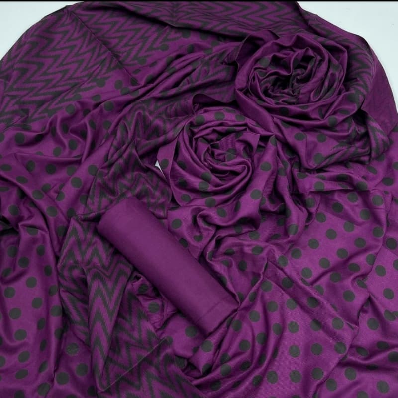 Winter collection 2k21💐 3pc dress linen