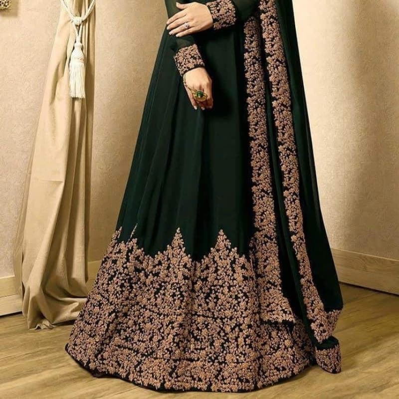 *** **Indian Chiffon Embroidery Maxi****Code MD 06