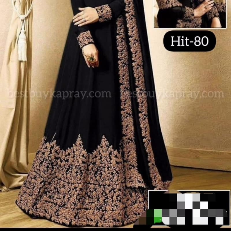 *** **Indian Chiffon Embroidery Maxi****Code MD 06