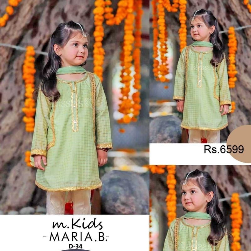 MARIA.B* *Kids Collection * *Summer  Collection 2022*  *Fabric LAWN*