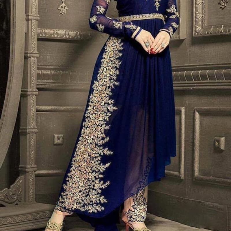 ***Indian chiffon maxi****