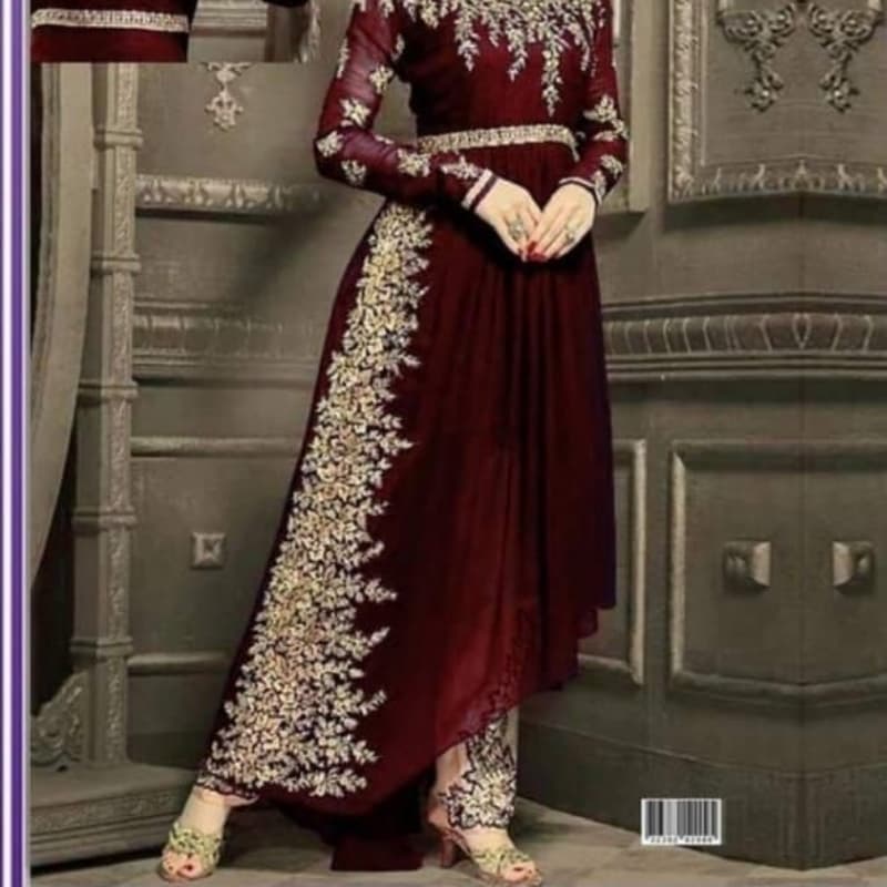 ***Indian chiffon maxi****