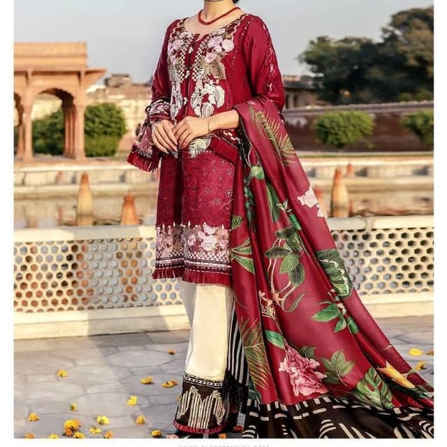 Ladies Lawn Suit ( Elaf )