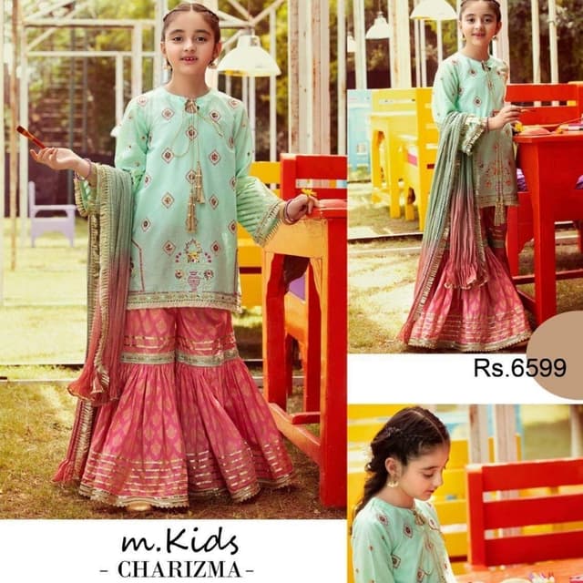 MARIA.B* *Kids Collection * *Summer Collection 2022* *Fabric LAWN*