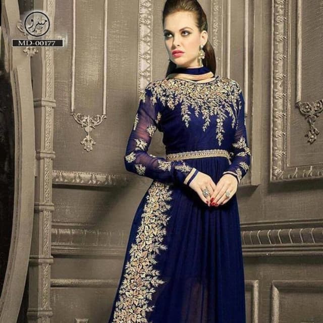 ***Indian chiffon maxi****